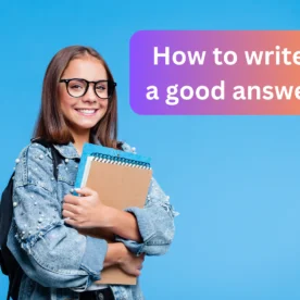 how to write a good answer in economics class 12