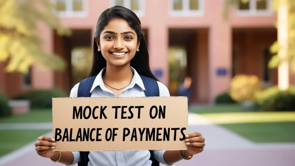 mock test on balance of payment